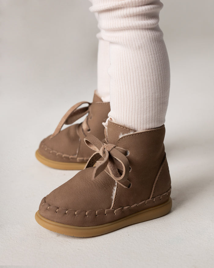 Donsje Wisi Classic Shoes | Truffle Nubuck