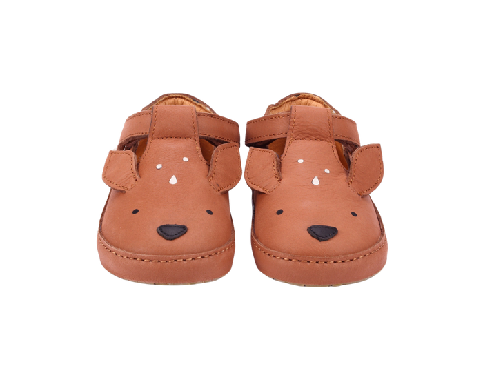 Donsje Xan Classic Shoes | Deer | Walnut Leather