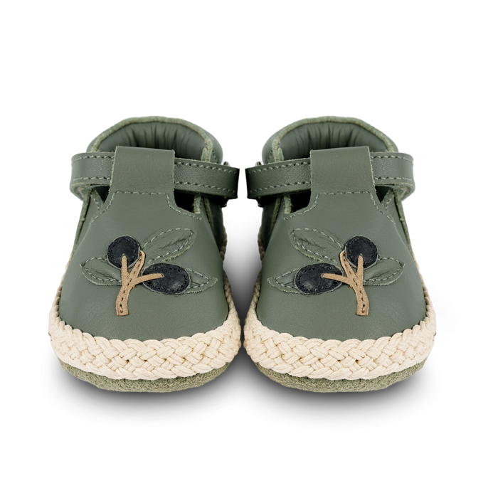 Donsje Yames Shoes | Olives | Green Bay Leather