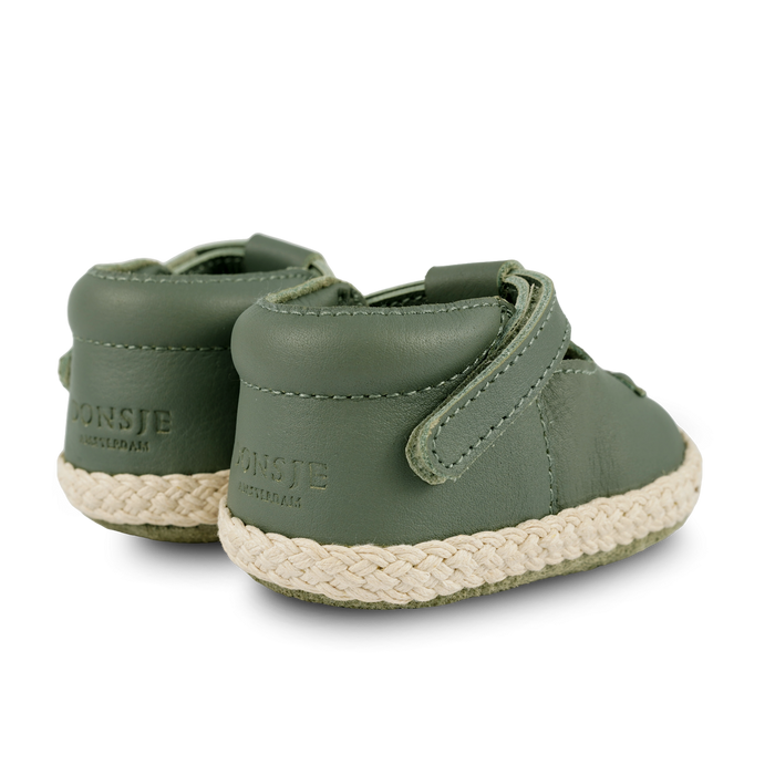 Donsje Yames Shoes | Olives | Green Bay Leather