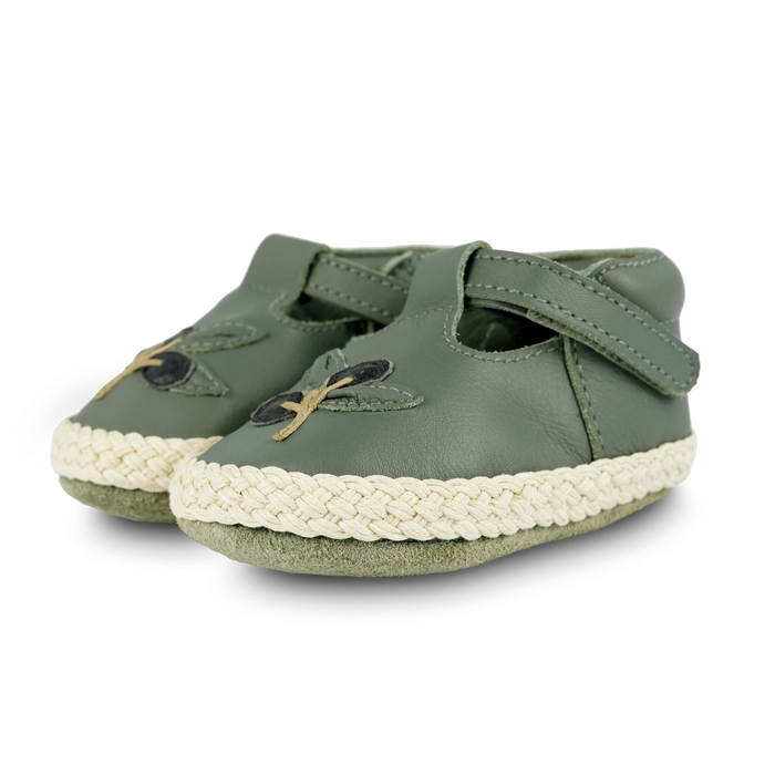 donsje Yames Shoes | Olives | Green Bay Leather