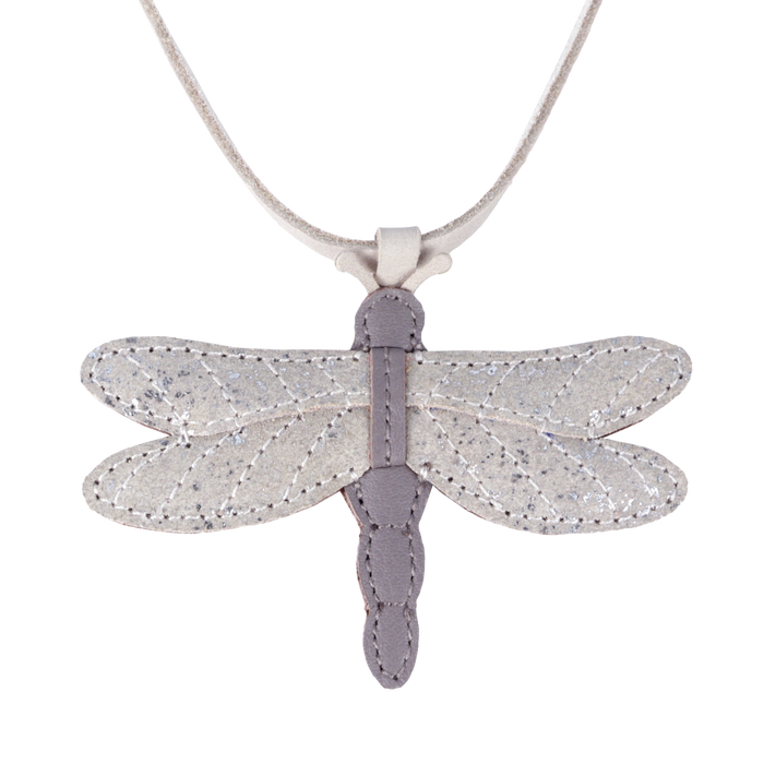 donsje Zaza Necklace | Libelle | Lilac Nubuck