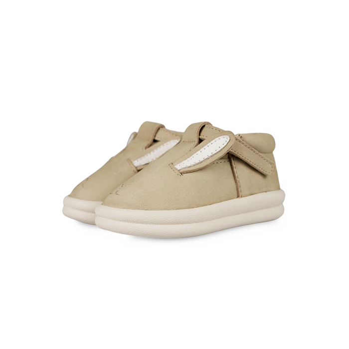 donsje Zazo Classic Shoes | Bunny | Taupe Nubuck