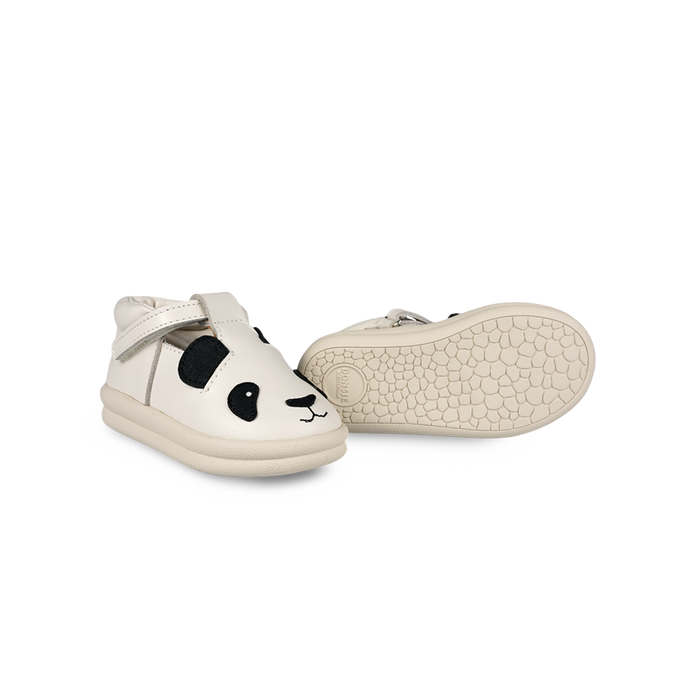 Donsje Zazo Classic Shoes | Panda | Off White Leather