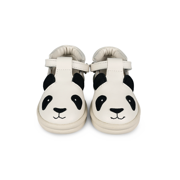 Donsje Zazo Classic Shoes | Panda | Off White Leather