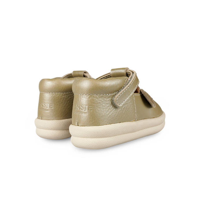 Donsje Zilpa Shoes | Bear | Champagne Metallic Leather