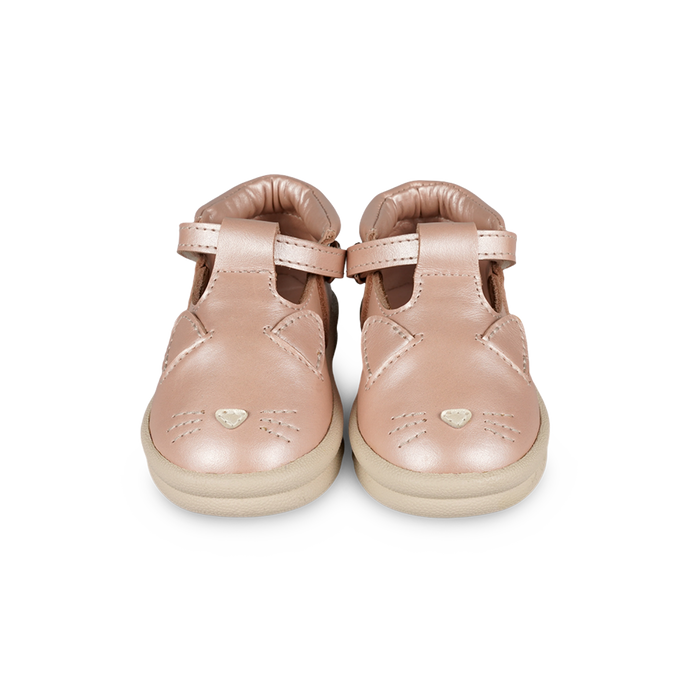 Donsje Zilpa Shoes | Cat | Rose Metallic Leather