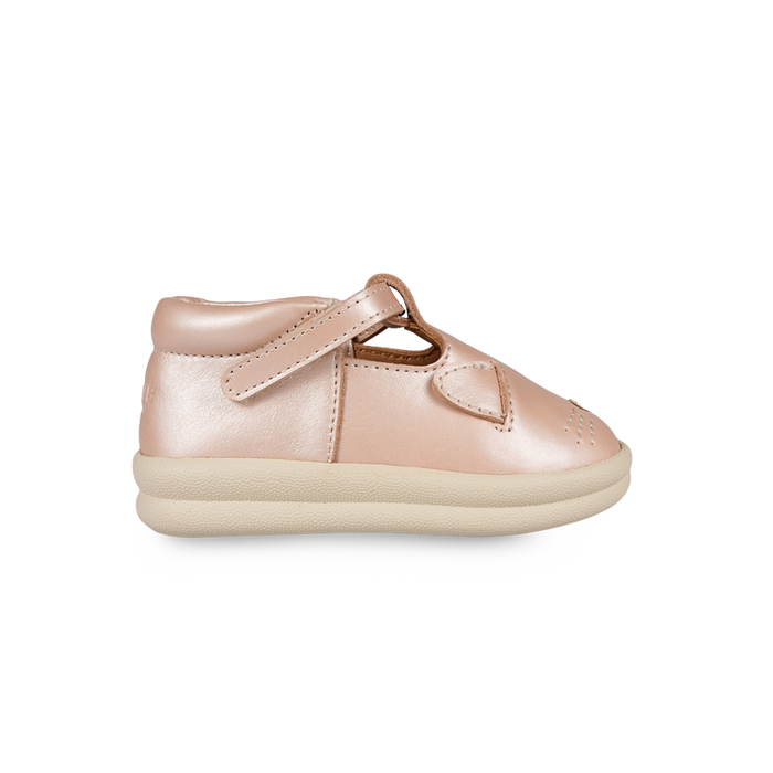 Donsje Zilpa Shoes | Cat | Rose Metallic Leather