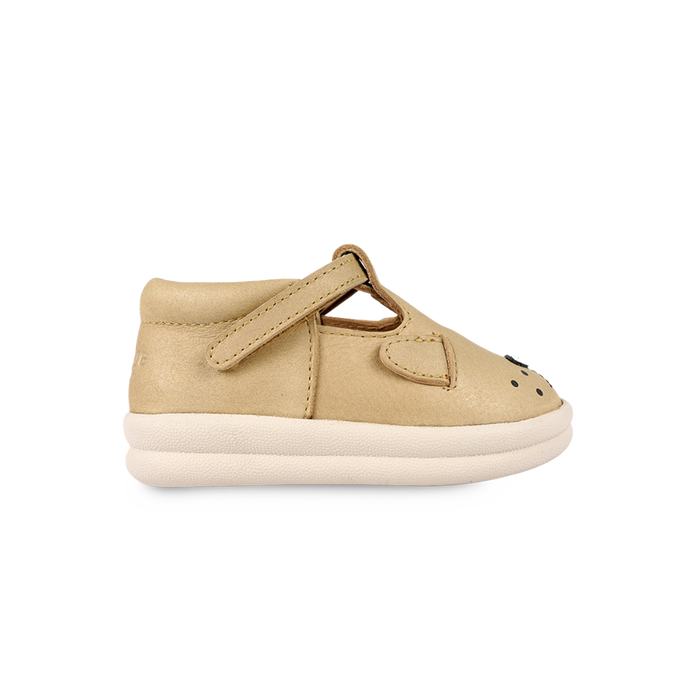 Donsje Zilpa Shoes | Lion | Gold Metallic Nubuck