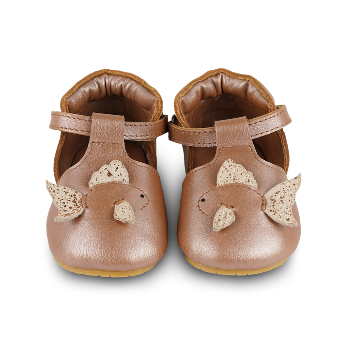 Donsje Zizu Shoes | Gold Fish | Clay Metallic Leather