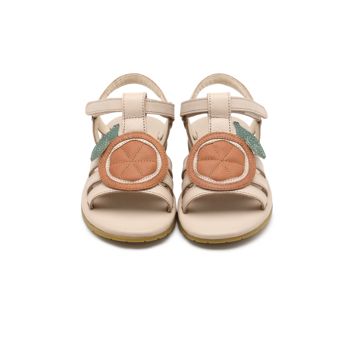 Donsje Zodie Sandals | Arancia | Cream Leather
