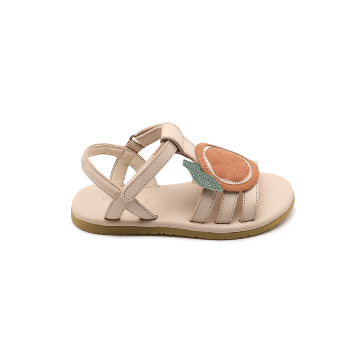 Donsje Zodie Sandals | Arancia | Cream Leather