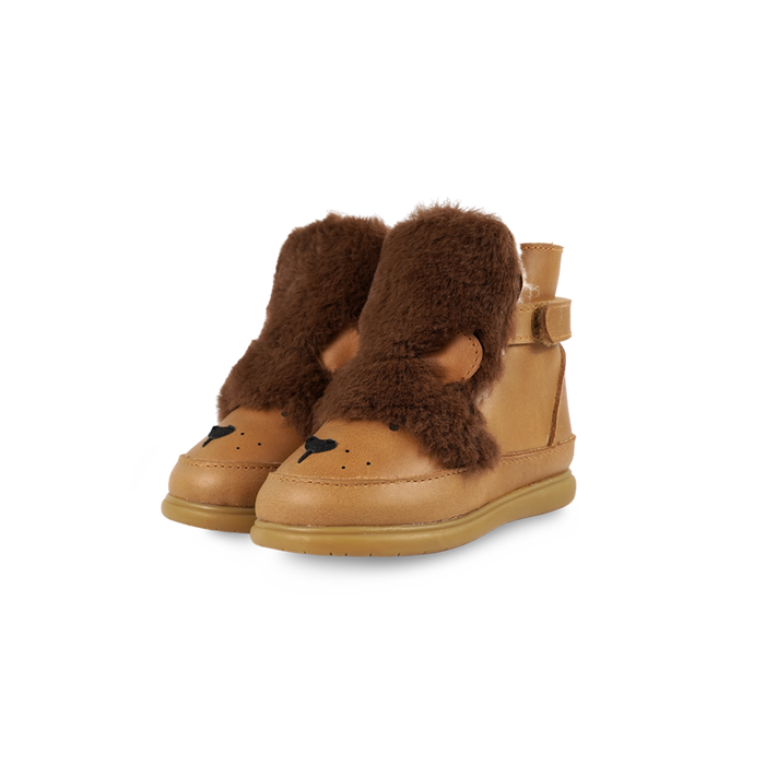 donsje Dubu Exclusive Shoes | Leo | Camel Classic Leather