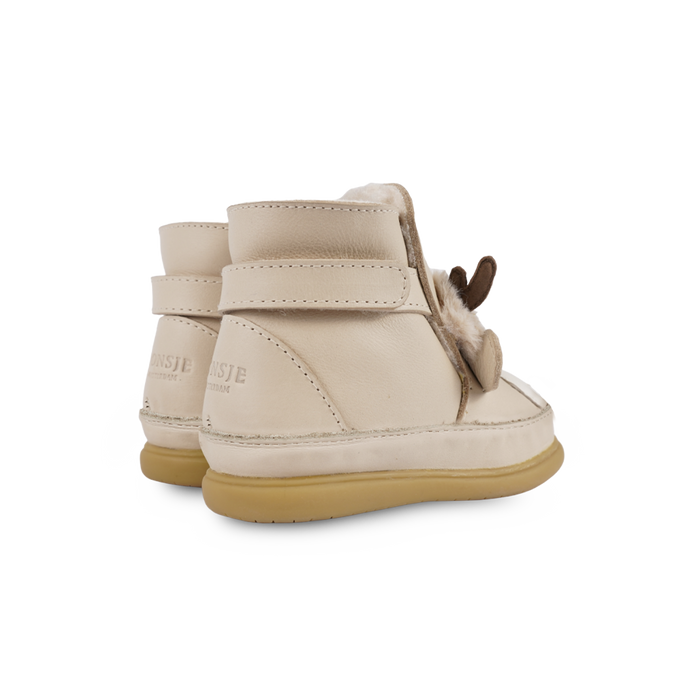 Donsje Dubu Exclusive Shoes | Reindeer | Ivory Classic Leather