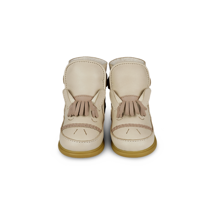 Donsje Dubu Special Shoes | Horse | Ivory Classic Leather