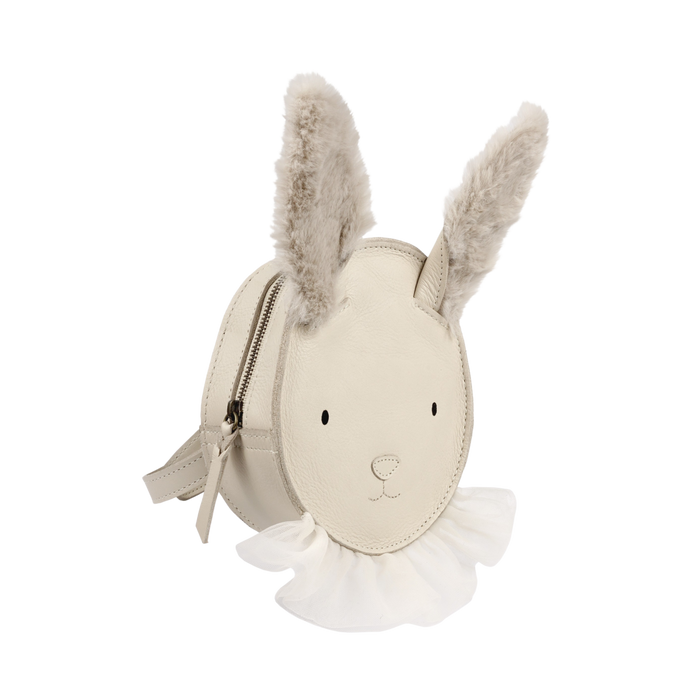 Donsje Festie Backpack | Festive Rabbit | Cream Leather