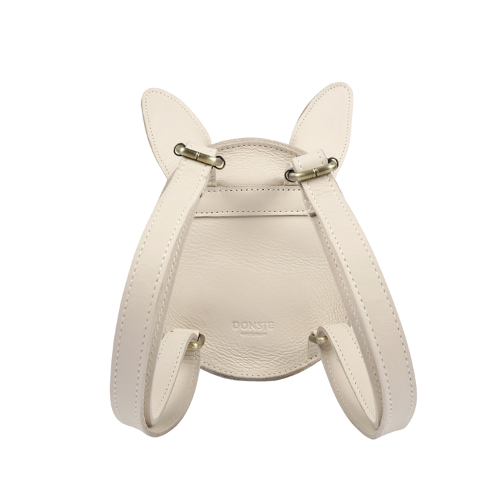 Donsje Festie Backpack | Festive Rabbit | Cream Leather