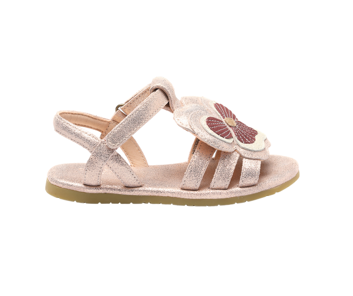 Donsje Iles Fields Sandals | Violette | Powder Metallic Leather