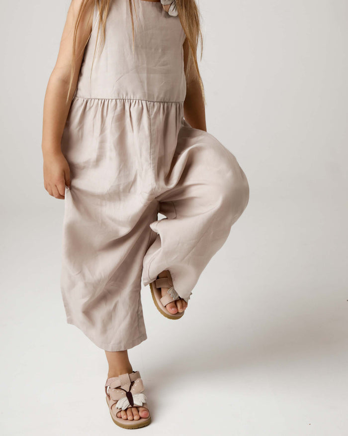 Donsje Iles Sky Sandals | Butterfly | Light Rose Leather