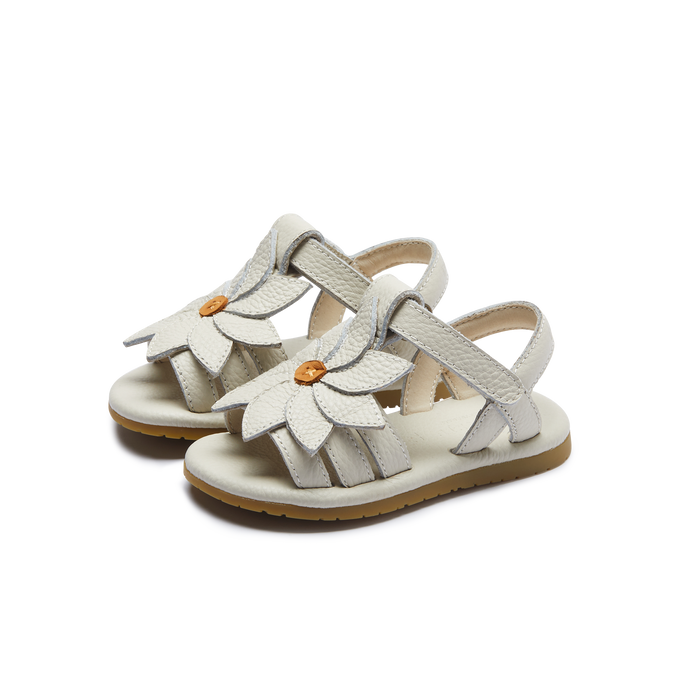 Donsje Jiles Fields Sandals | Daisy | Off White Leather
