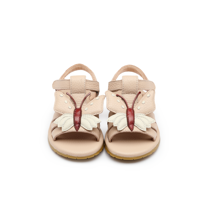 Donsje Jiles Sky Sandals | Butterfly | Light Rose Leather
