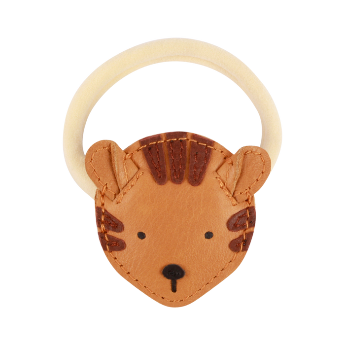 donsje Josy Classic Hair Tie | Tiger | Camel Classic Leather