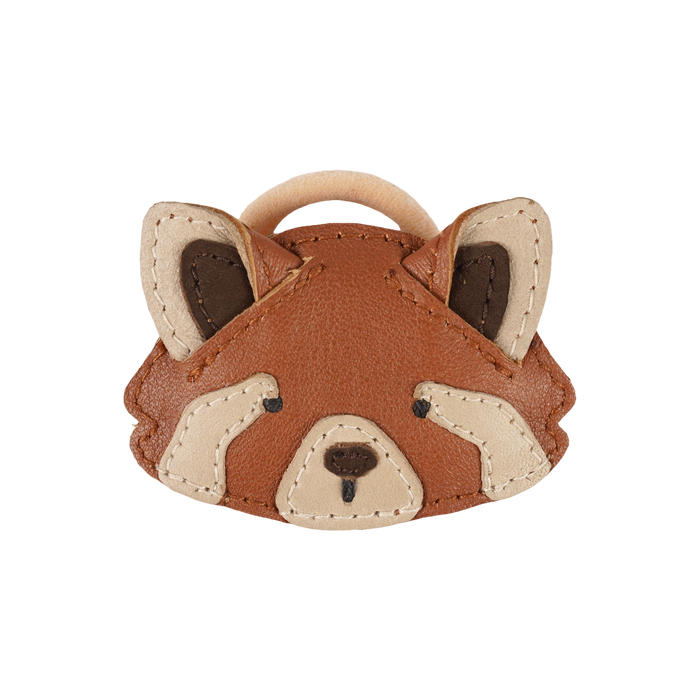 donsje Josy Special Hair Tie | Red Panda | Maple Leather