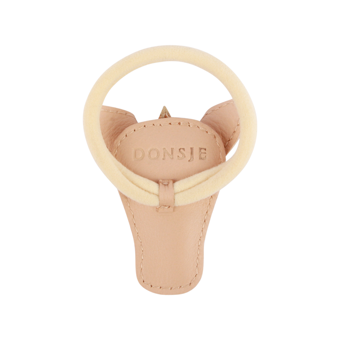 Donsje Josy Special Hair Tie | Unicorn | Light Rose Leather