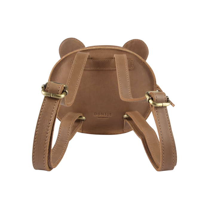 Donsje Kapi Classic Backpack | Bear | Cognac Classic Leather