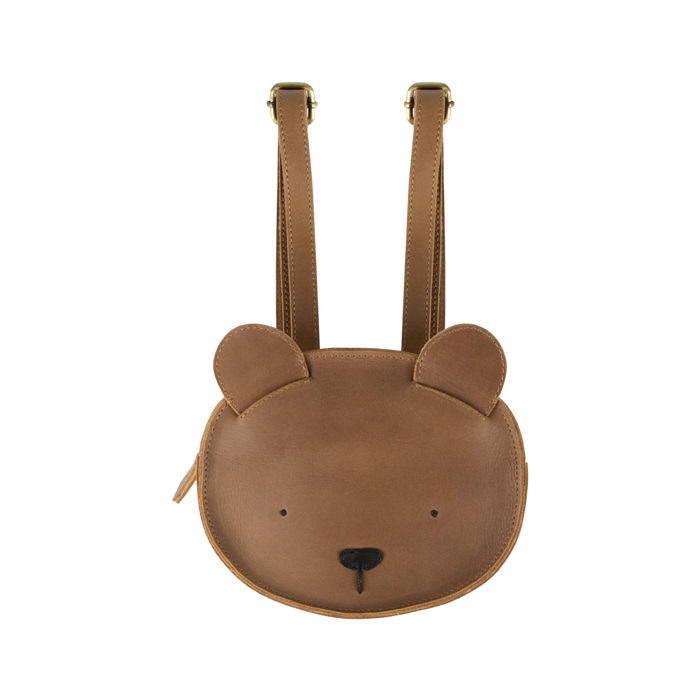 Donsje Kapi Classic Backpack | Bear | Cognac Classic Leather
