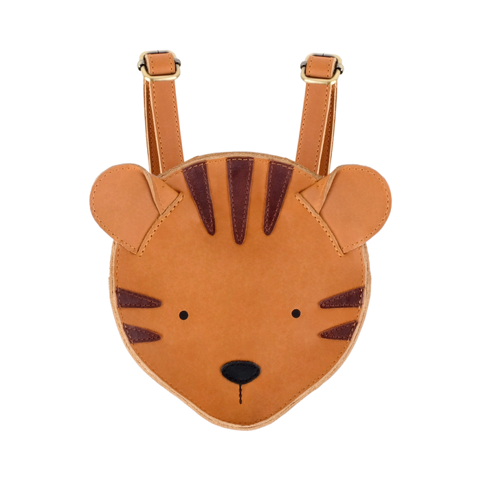 donsje Kapi Classic Backpack | Tiger | Camel Classic Leather
