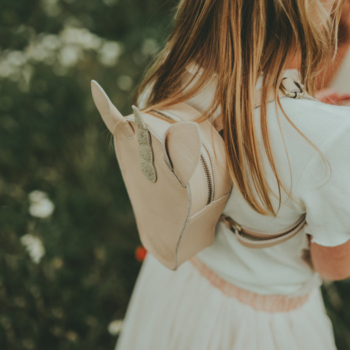 Donsje Kapi Special Backpack | Unicorn | Light Rose Leather