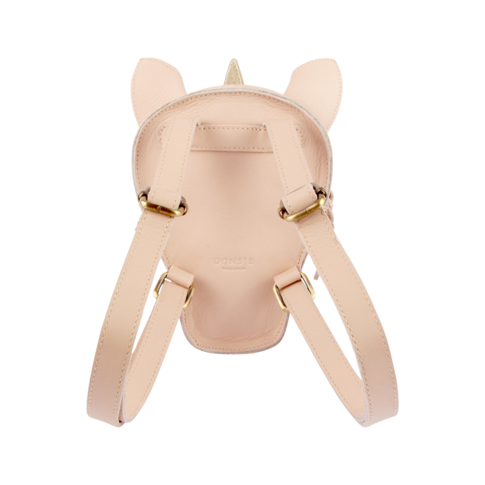 Donsje Kapi Special Backpack | Unicorn | Light Rose Leather