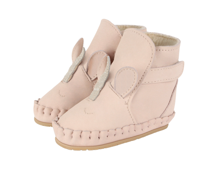 donsje Kapi Special Booties | Unicorn | Light Rose Leather