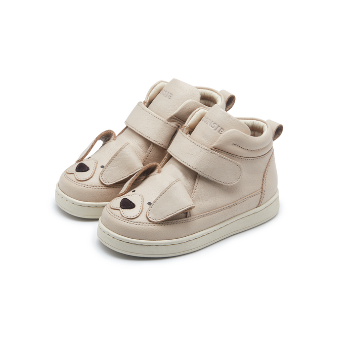 donsje Mika Sneakers | Golden Retriever | Ivory Leather