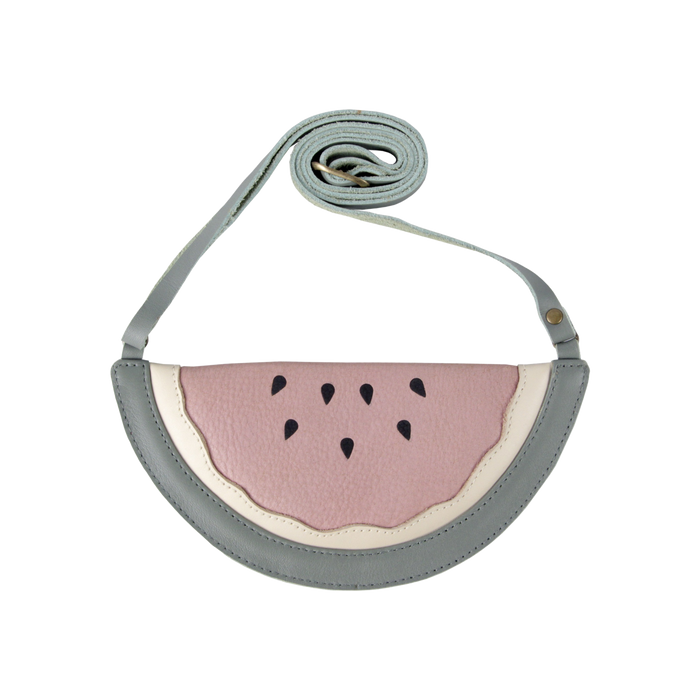 donsje Nanoe Fruit Purse | Watermelon | Green Bay Leather