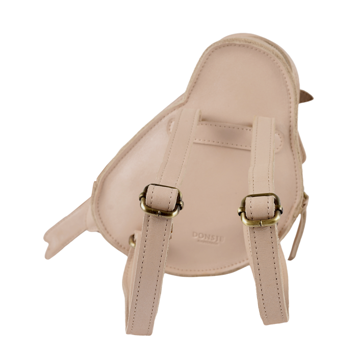 Donsje Pierre Backpack | Pink Chickadee | Powder Metallic Nubuck