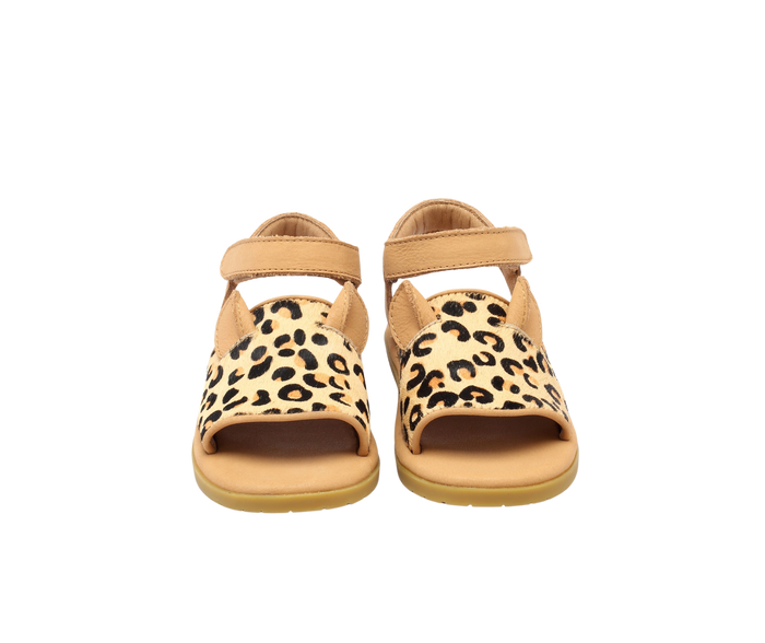 Donsje Qara Sandals | Leopard | Leopard Spotted Cow Hair