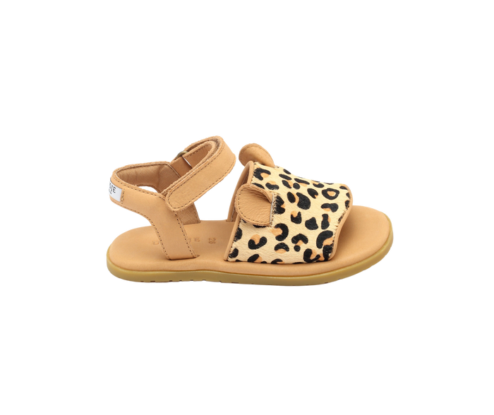 Donsje Qara Sandals | Leopard | Leopard Spotted Cow Hair