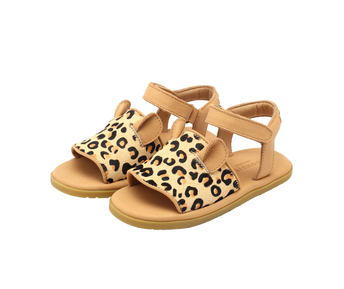 donsje Qara Sandals | Leopard | Leopard Spotted Cow Hair