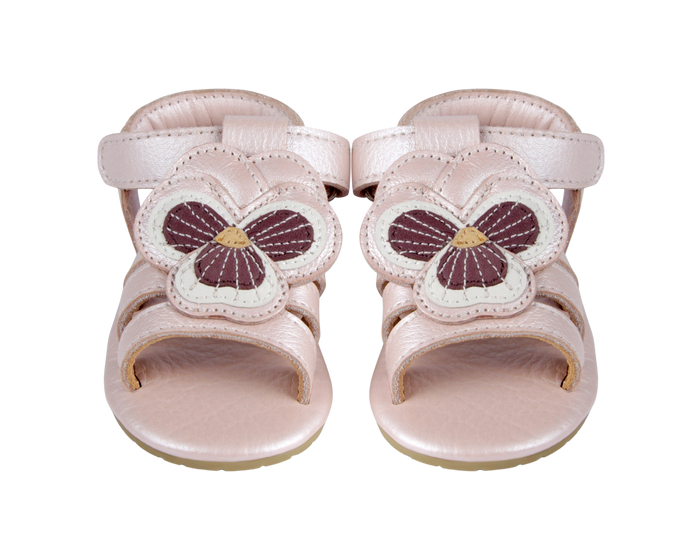 Donsje Tuti Fields Sandals | Violette | Rose Metallic Leather