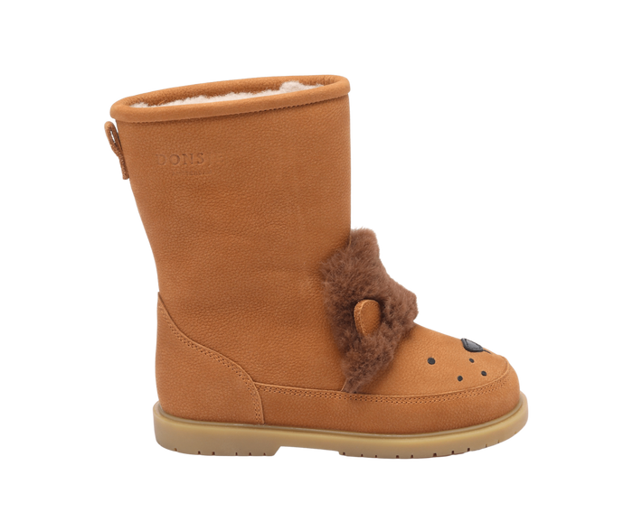 Donsje Wadudu Exclusive Boots | Leo | Camel Betting Leather