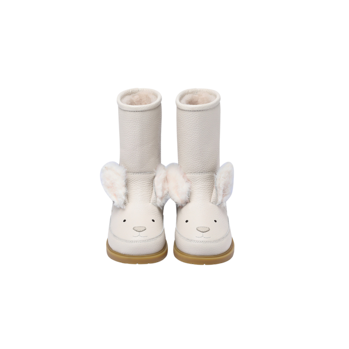 Donsje Wadudu Exclusive Boots | Rabbit | Off White Leather