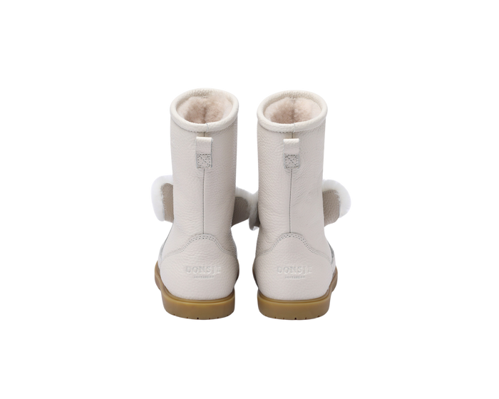 Donsje Wadudu Exclusive Boots | Rabbit | Off White Leather