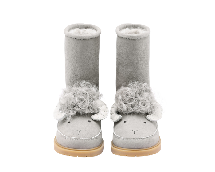 donsje Wadudu Exclusive Boots | Ram | Light Grey Betting Leather
