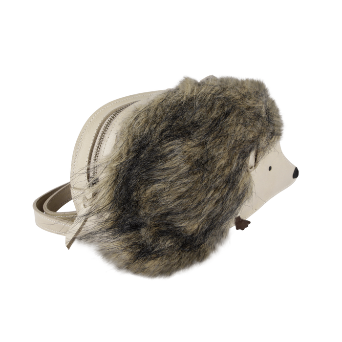 donsje Woodsy Backpack | Hedgehog | Ivory Classic Leather