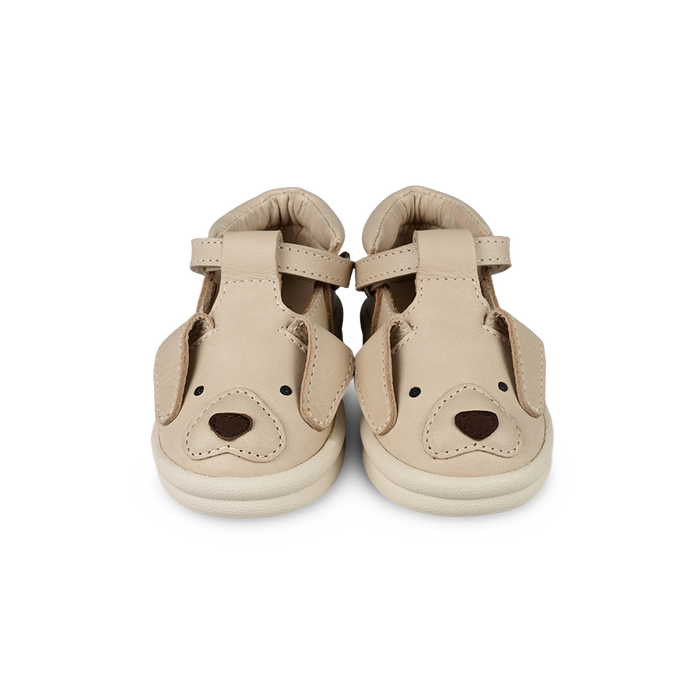 Donsje Zazo Special Shoes | Golden Retriever | Ivory Classic Leather