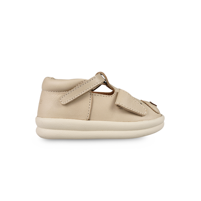 Donsje Zazo Special Shoes | Golden Retriever | Ivory Classic Leather
