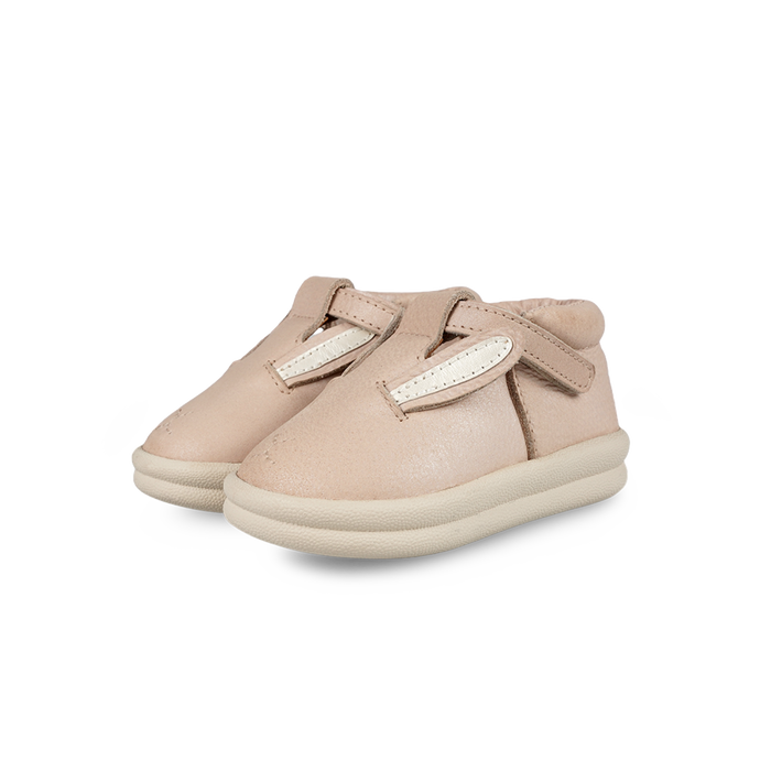 donsje Zilpa Shoes | Pink Bunny | Powder Metallic Nubuck