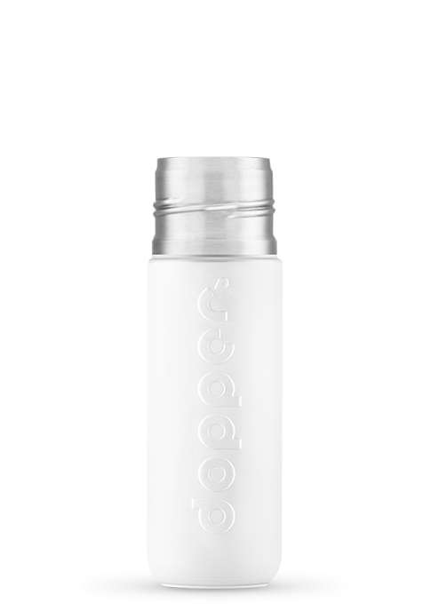dopper Dopper Insulated (350 ml) - Wavy White Bottle
